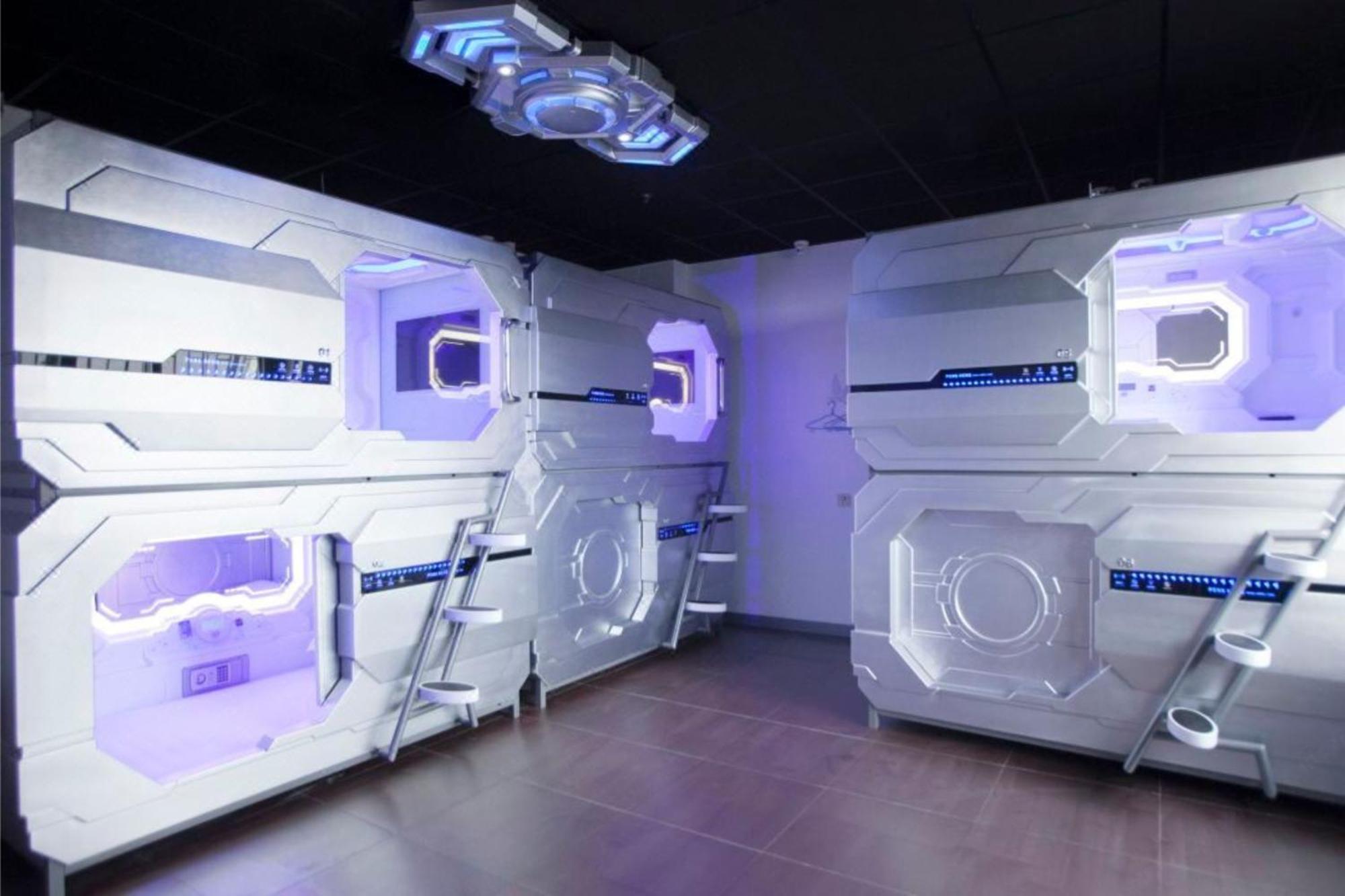 Zhuhai Dreamers Capsule Hotel Extérieur photo